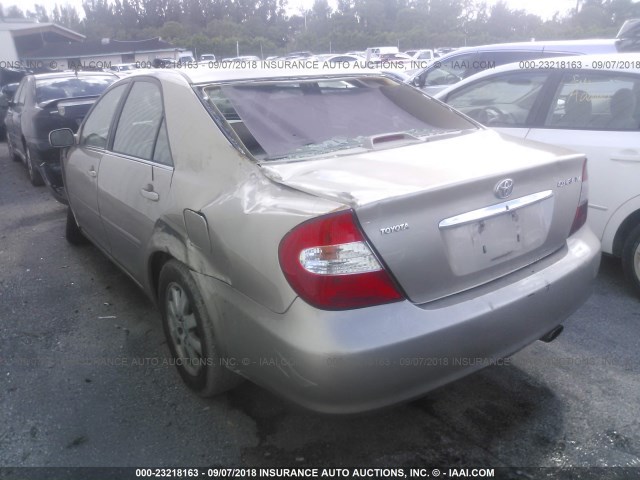 4T1BE32K64U821625 - 2004 TOYOTA CAMRY LE/XLE/SE Алтын фото 3