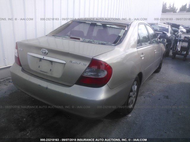4T1BE32K64U821625 - 2004 TOYOTA CAMRY LE/XLE/SE Алтын фото 4