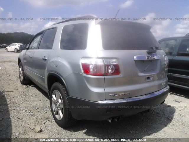 1GKER23708J233757 - 2008 GMC ACADIA SLT-1 Srebrny zdjęcie 3