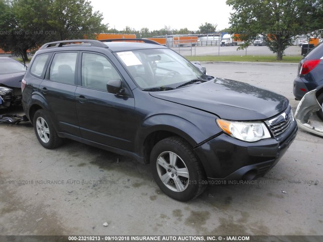 JF2SH6BC1AG791497 - 2010 SUBARU FORESTER XS Noir photo 1