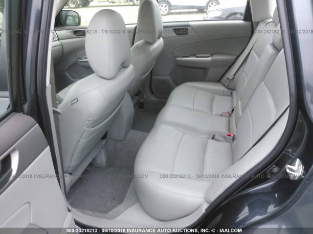 JF2SH6BC1AG791497 - 2010 SUBARU FORESTER XS Noir photo 8