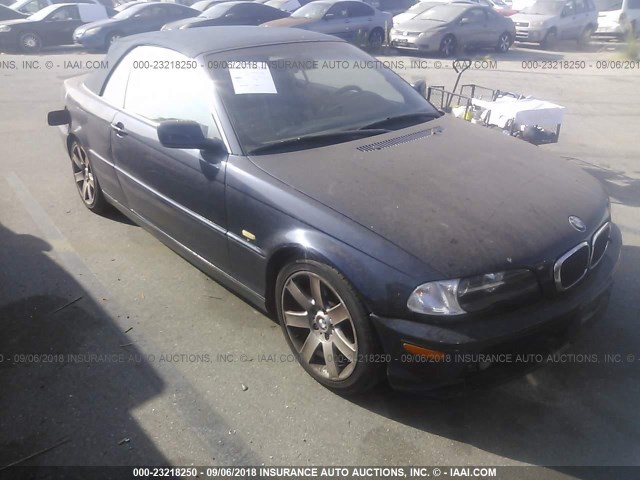 WBABS33422PG83008 - 2002 BMW 325 CI BLUE photo 1