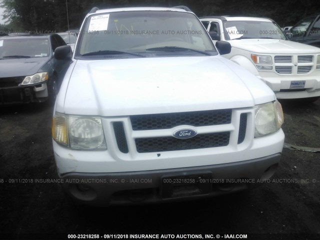 1FMZU77E82UC58232 - 2002 FORD EXPLORER SPORT TR  WHITE photo 6