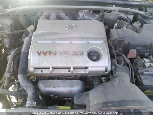 4T1CA38PX5U051353 - 2005 TOYOTA CAMRY SOLARA SE/SLE Gümüş foto 10