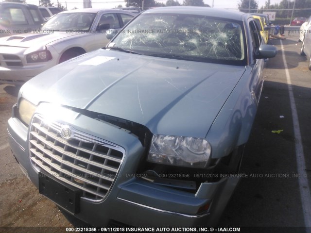 2C3LA53V79H570413 - 2009 CHRYSLER 300 TOURING BLUE photo 6