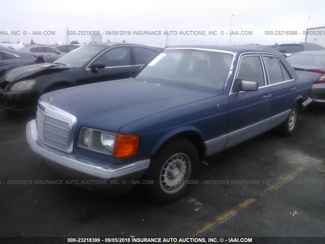 WDBCB20A7DB051094 - 1983 MERCEDES-BENZ 300 SD BLUE photo 2