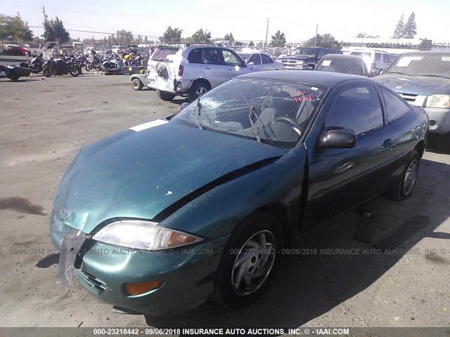 3G1JC124XXS843037 - 1999 CHEVROLET CAVALIER RS GREEN photo 2