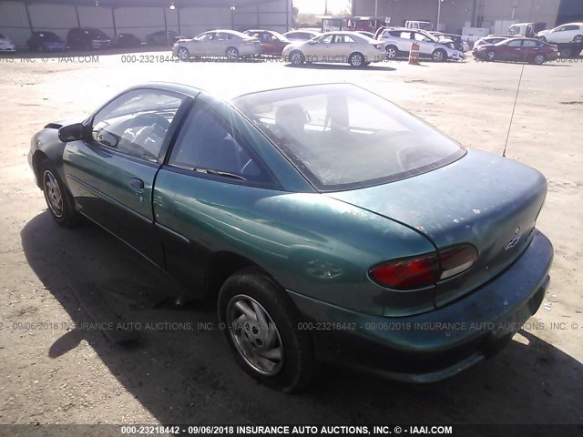 3G1JC124XXS843037 - 1999 CHEVROLET CAVALIER RS GREEN photo 3