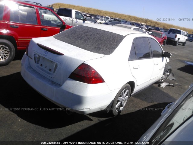 1HGCM56106A137166 - 2006 HONDA ACCORD VALUE WHITE photo 4