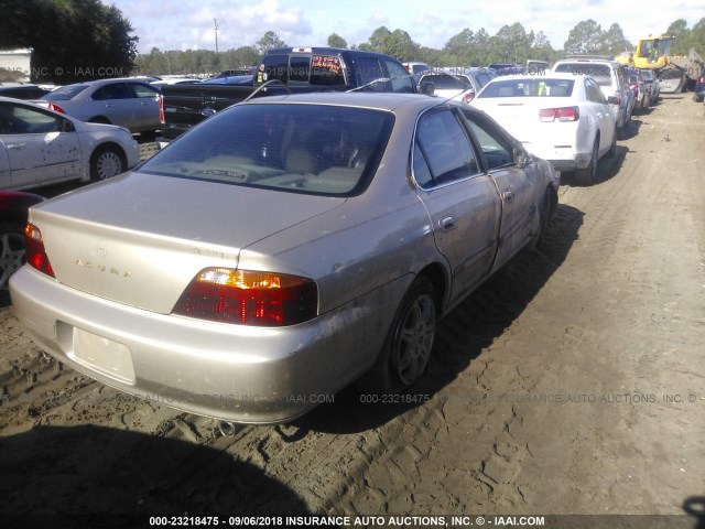 19UUA56651A016389 - 2001 ACURA 3.2TL GOLD photo 4