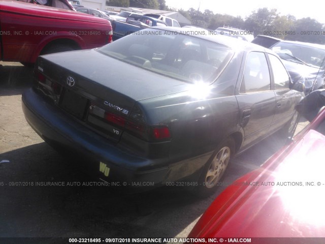 JT2BF22K0X0151585 - 1999 TOYOTA CAMRY LE/XLE GREEN photo 4