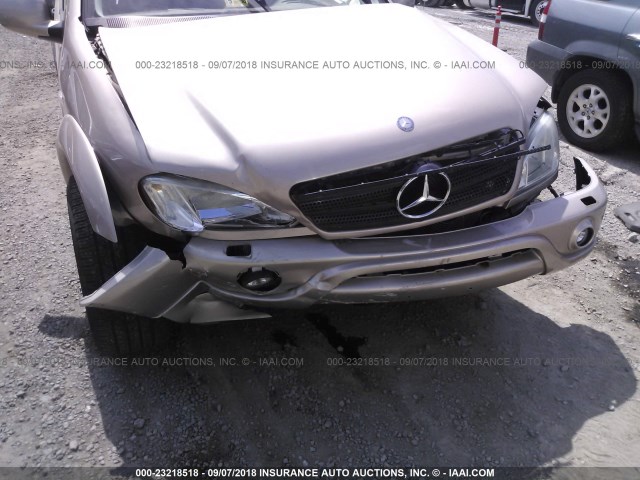 4JGAB72E61A242797 - 2001 MERCEDES-BENZ ML 430 金色 照片 6