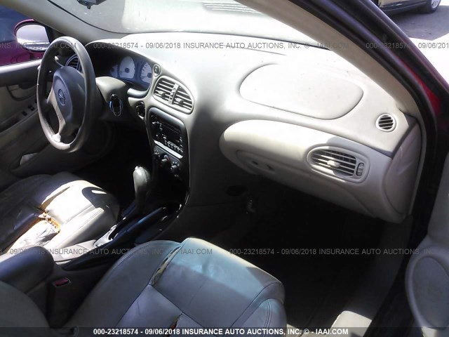 1G3NF52EXXC384677 - 1999 OLDSMOBILE ALERO GLS 红色 照片 5