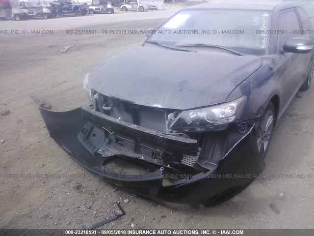 JTKJF5C71D3056129 - 2013 TOYOTA SCION TC 黑色 照片 6