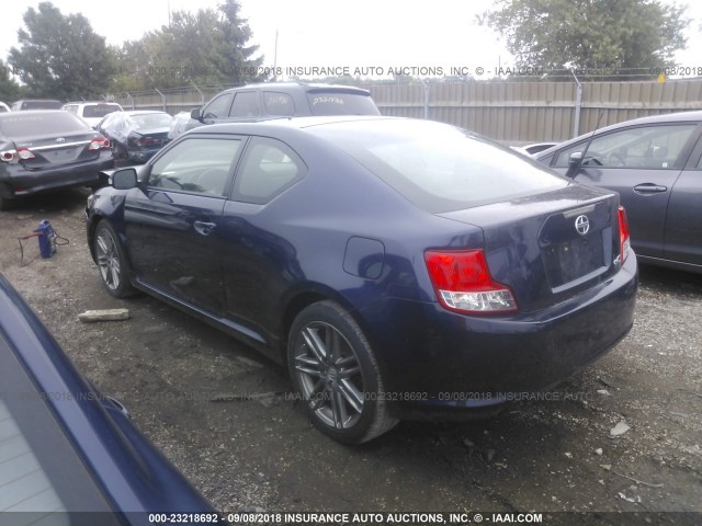 JTKJF5C70C3043340 - 2012 TOYOTA SCION TC 蓝色 照片 3