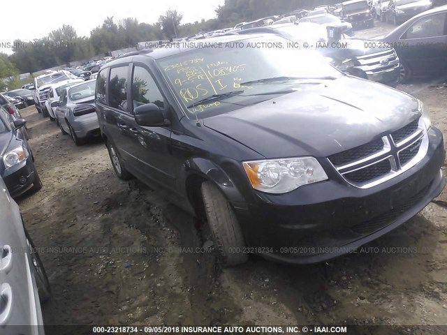 2D4RN3DG6BR792247 - 2011 DODGE GRAND CARAVAN MAINSTREET GRAY photo 1