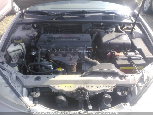 4T1BE30K73U719042 - 2003 TOYOTA CAMRY LE/XLE/SE Алтын фото 10
