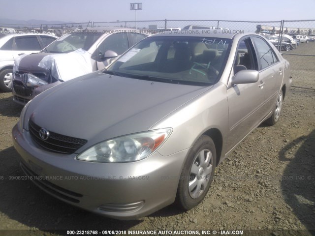 4T1BE30K73U719042 - 2003 TOYOTA CAMRY LE/XLE/SE Алтын фото 2