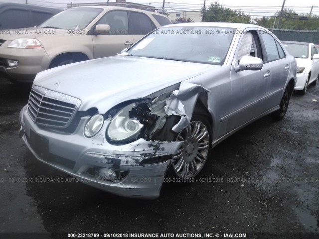 WDBUF87X08B260222 - 2008 MERCEDES-BENZ E 350 4MATIC SILVER photo 2