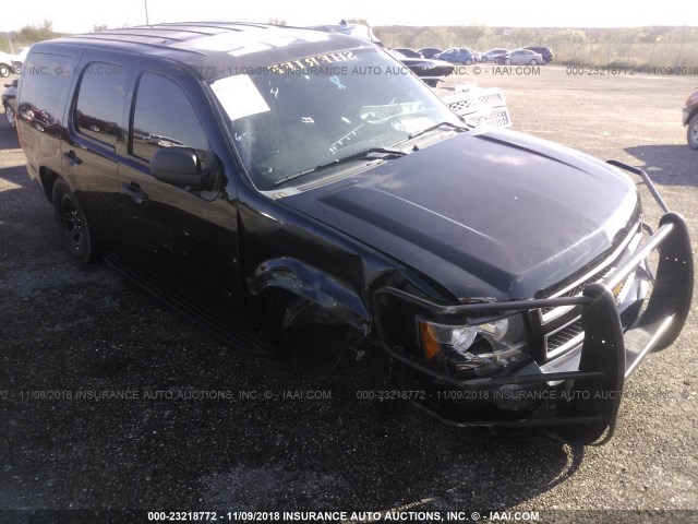 1GNLC2E00ER210164 - 2014 CHEVROLET TAHOE POLICE BLACK photo 1