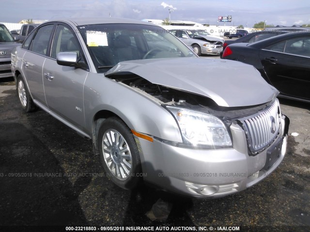 1MEHM40W18G627438 - 2008 MERCURY SABLE LUXURY SILVER photo 1