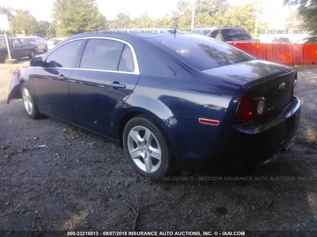 1G1ZB5E12BF301653 - 2011 CHEVROLET MALIBU LS 蓝色 照片 3