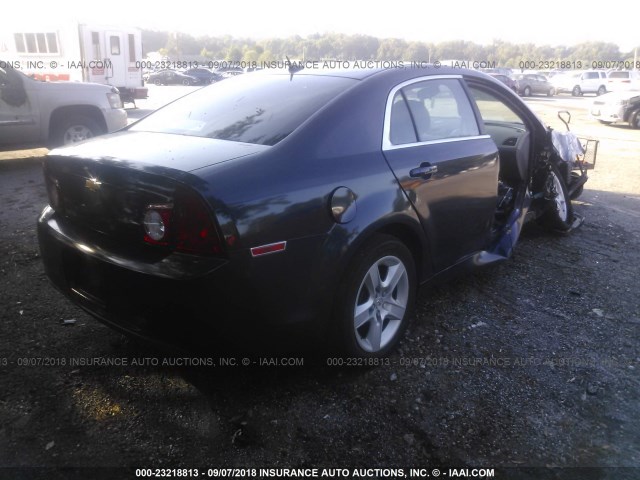 1G1ZB5E12BF301653 - 2011 CHEVROLET MALIBU LS 蓝色 照片 4