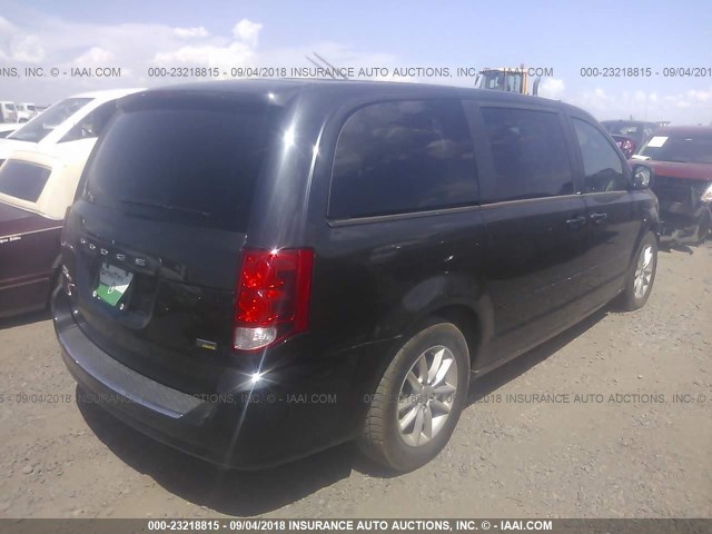 2C4RDGCG6DR771734 - 2013 DODGE GRAND CARAVAN SXT GRAY photo 4