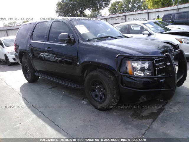 1GNLC2E0XER212147 - 2014 CHEVROLET TAHOE POLICE BLACK photo 1