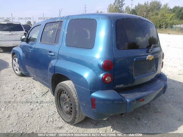 3GNBAADB0AS508431 - 2010 CHEVROLET HHR LS ლურჯი ფოტო 3