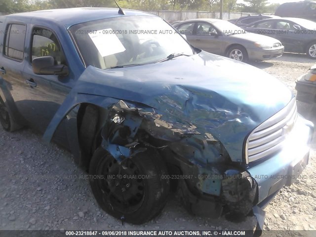 3GNBAADB0AS508431 - 2010 CHEVROLET HHR LS ლურჯი ფოტო 6