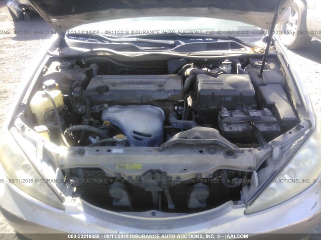 4T1BE32K55U634491 - 2005 TOYOTA CAMRY LE/XLE/SE Алтын фото 10