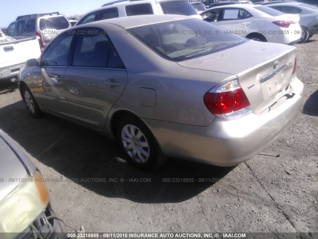 4T1BE32K55U634491 - 2005 TOYOTA CAMRY LE/XLE/SE Алтын фото 3