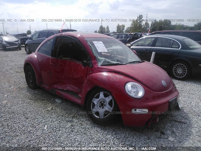 3VWDD21C6YM448937 - 2000 VOLKSWAGEN NEW BEETLE GLX 红色 照片 1