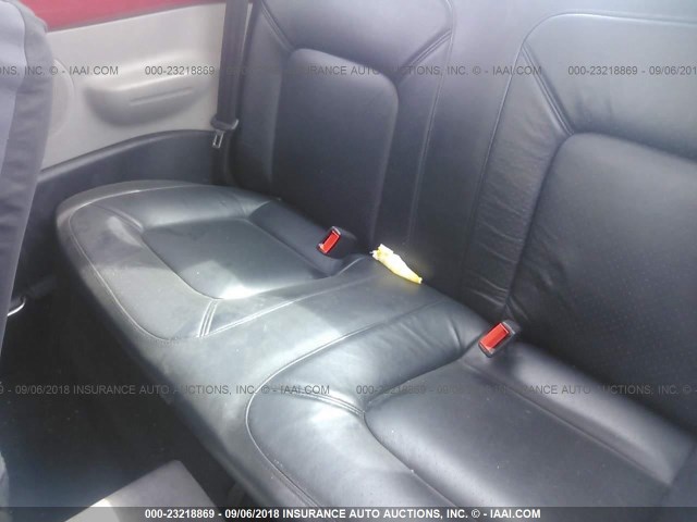 3VWDD21C6YM448937 - 2000 VOLKSWAGEN NEW BEETLE GLX 红色 照片 8