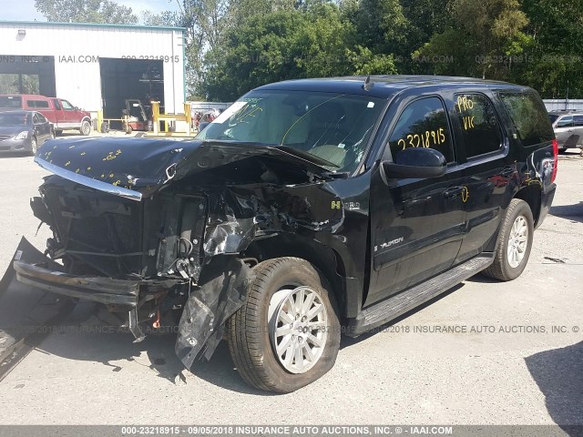 1GKFK13568R273098 - 2008 GMC YUKON HYBRID BLACK photo 2