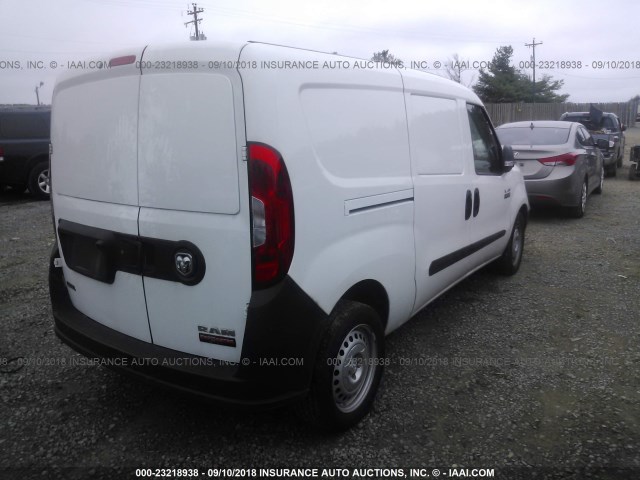 ZFBERFAT1F6A50456 - 2015 RAM PROMASTER CITY  WHITE photo 4