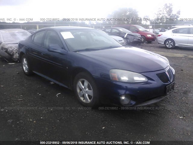 2G2WP582671158581 - 2007 PONTIAC GRAND PRIX BLUE photo 1