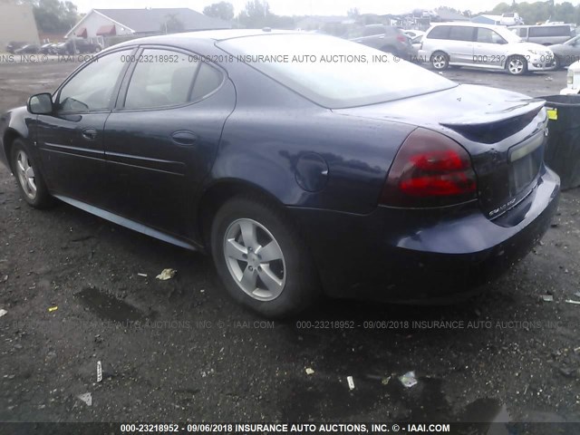2G2WP582671158581 - 2007 PONTIAC GRAND PRIX BLUE photo 3