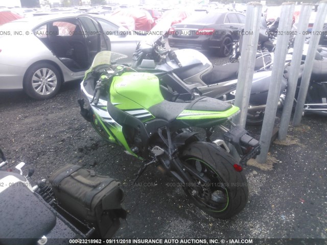 JKAZXCJ10FA024095 - 2015 KAWASAKI ZX1000 J GREEN photo 3