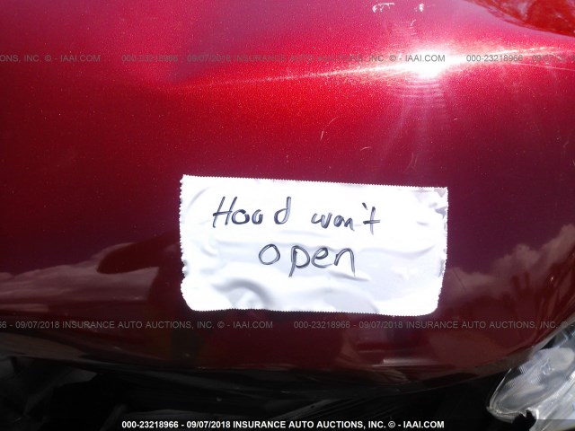 3N1CE2CP3GL370572 - 2016 NISSAN VERSA NOTE S/S PLUS/SV/SL/SR MAROON photo 10