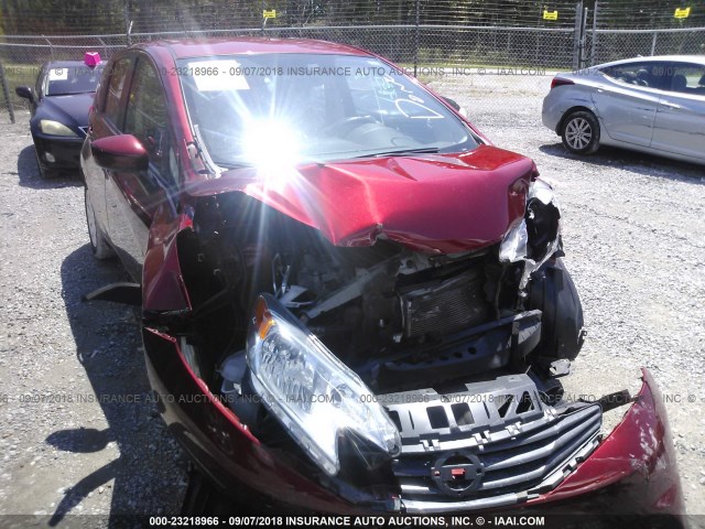 3N1CE2CP3GL370572 - 2016 NISSAN VERSA NOTE S/S PLUS/SV/SL/SR MAROON photo 6