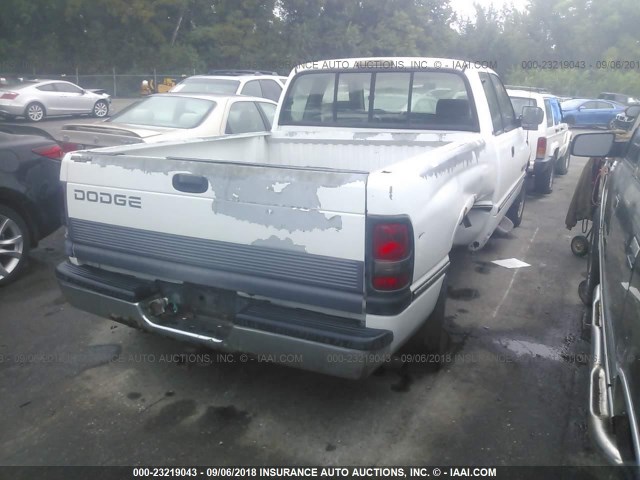 3B7HC13Z3SM188717 - 1995 DODGE RAM 1500 WHITE photo 4