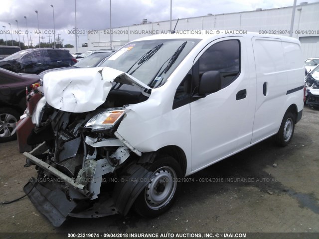 3N6CM0KN1GK693624 - 2016 NISSAN NV200 2.5S/2.5SV WHITE photo 2