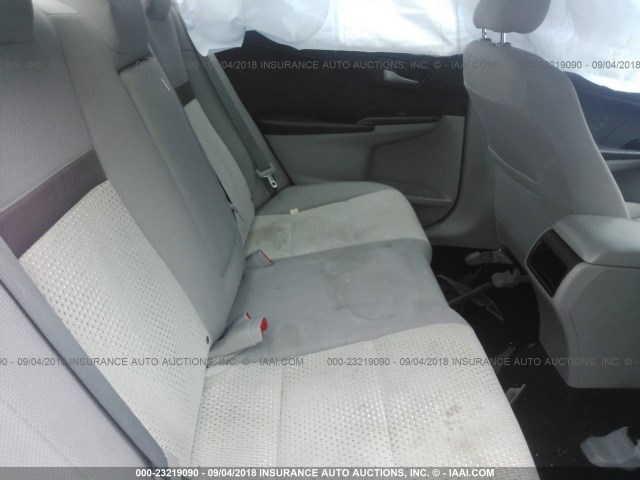 4T4BF1FK1CR196647 - 2012 TOYOTA CAMRY SE/LE/XLE 银色 照片 8