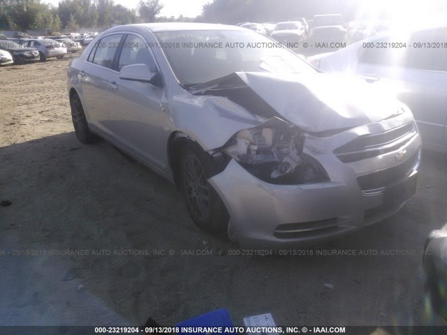 1G1ZH57B28F181821 - 2008 CHEVROLET MALIBU 1LT 银色 照片 1