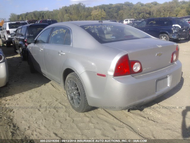 1G1ZH57B28F181821 - 2008 CHEVROLET MALIBU 1LT 银色 照片 3