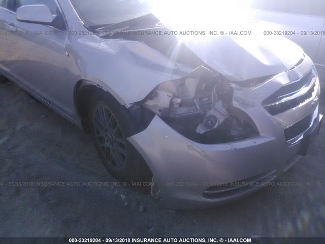 1G1ZH57B28F181821 - 2008 CHEVROLET MALIBU 1LT 银色 照片 6
