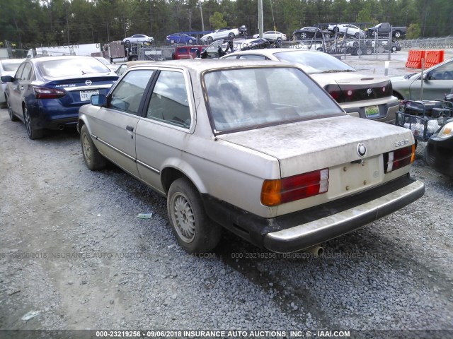 WBAAB5403G9675558 - 1986 BMW 325 E TAN photo 3