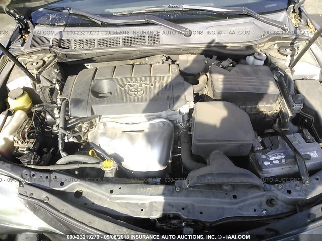 4T1BF3EK4BU742556 - 2011 TOYOTA CAMRY SE/LE/XLE 灰色 照片 10